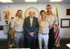 Jose Carlos de Mier. Tomas Regalado Gustavo Cuervo y Emilio Quesada con el  Alcalde de Miami.